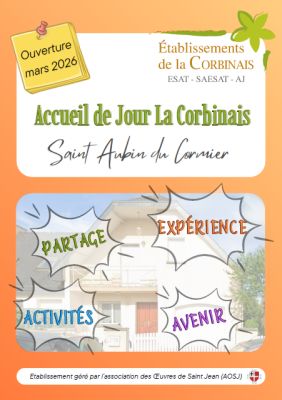 L'Accueil de Jour s'installe à Saint Aubin du Cormier